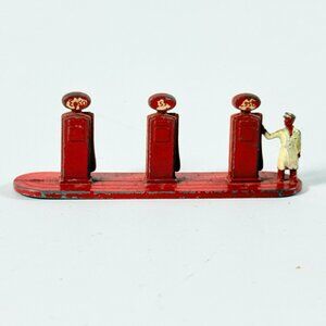 Vintage Lesney Matchbox Esso Gas Station Pump Cast Metal Model 1956-62
